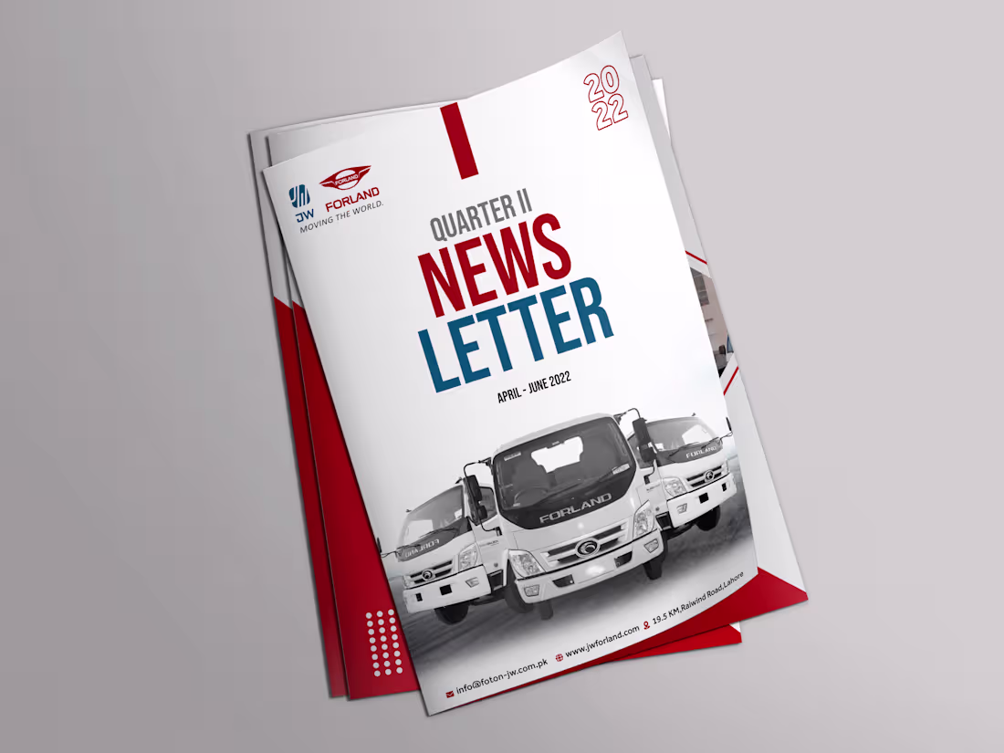 Cover image for News Letter Design | Forland