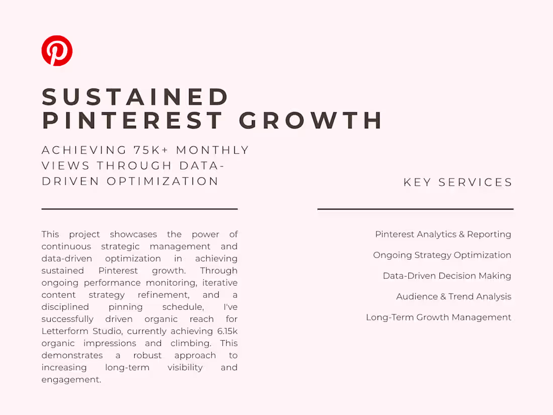 Cover image for Scaling Organic Pinterest Reach