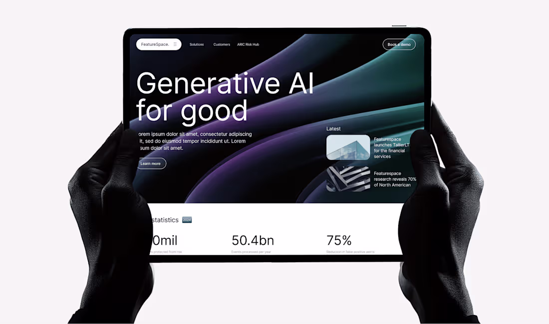 Cover image for Creating a brand identity for a generative AI company