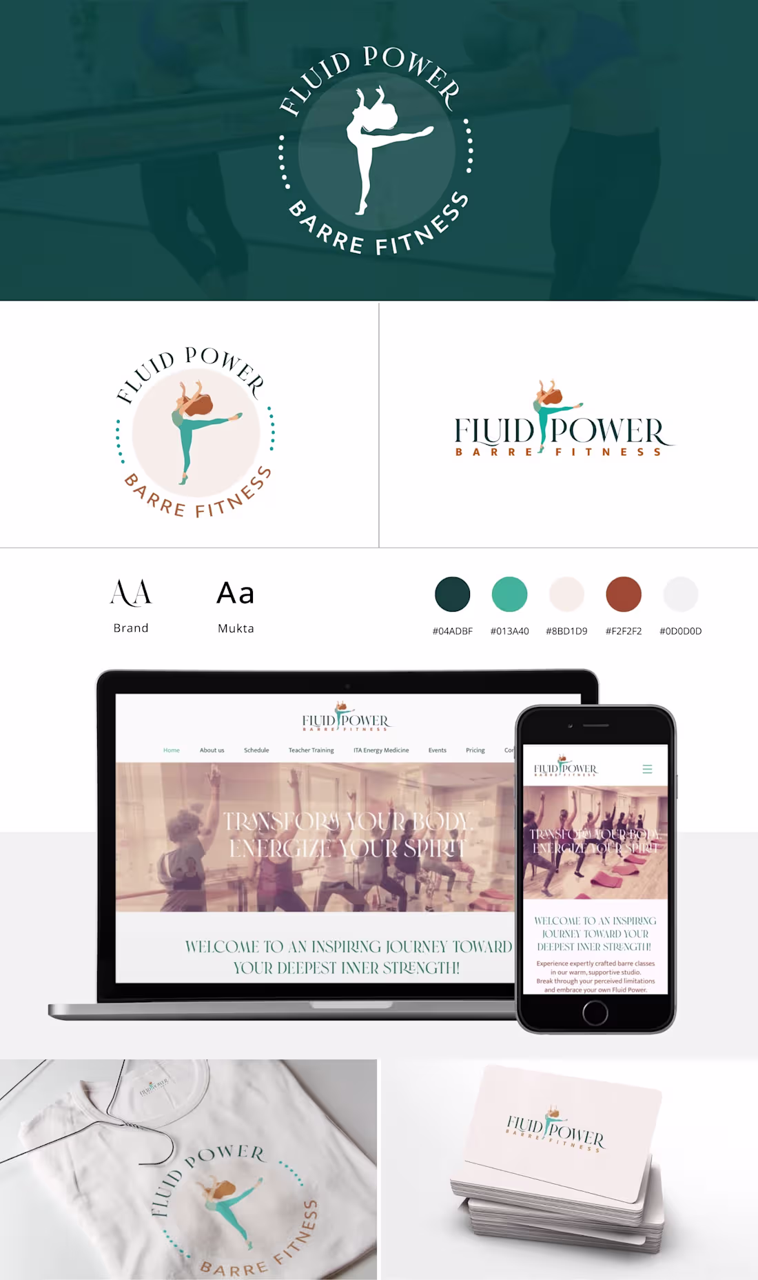 Cover image for Fluid Power Barre Fitness