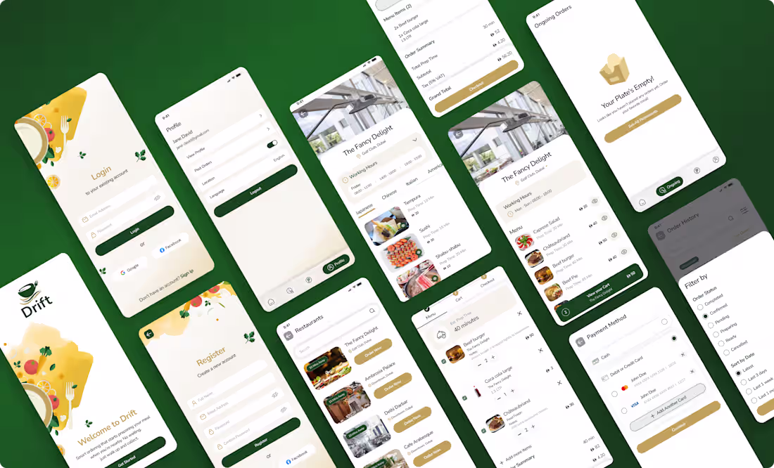 Cover image for Smart Pre-Ordering Mobile App for Restaurants