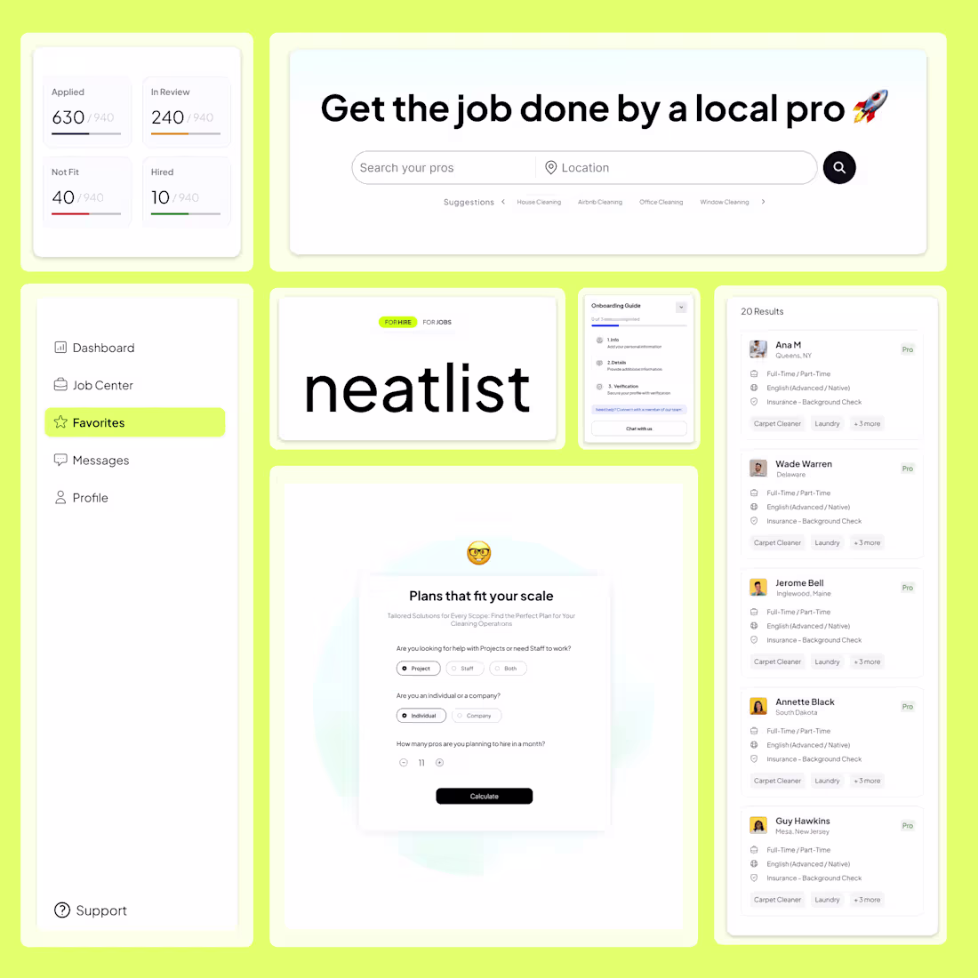 Cover image for 💻 Neatlist - A Job Portal For cleaners