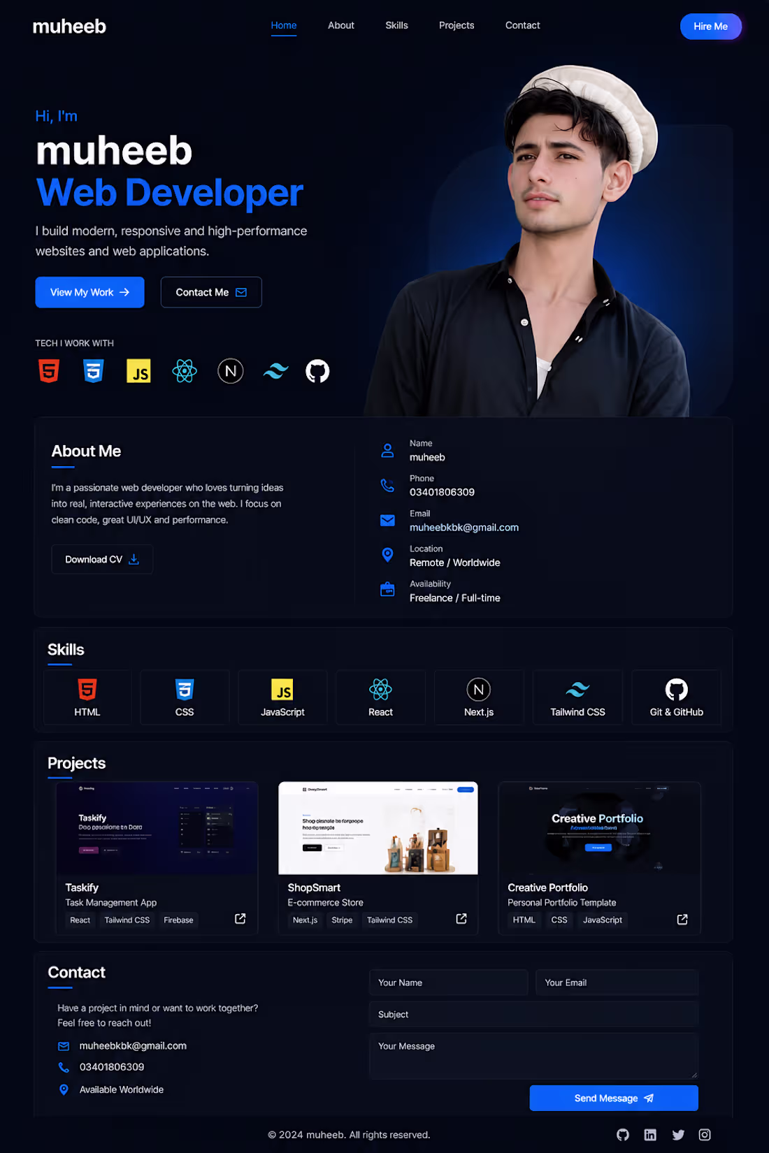 Cover image for Web Developer & Digital Marketer