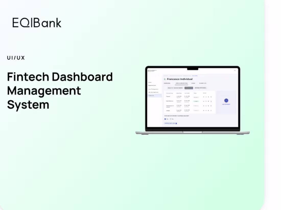 Cover image for EqiManagement Platform