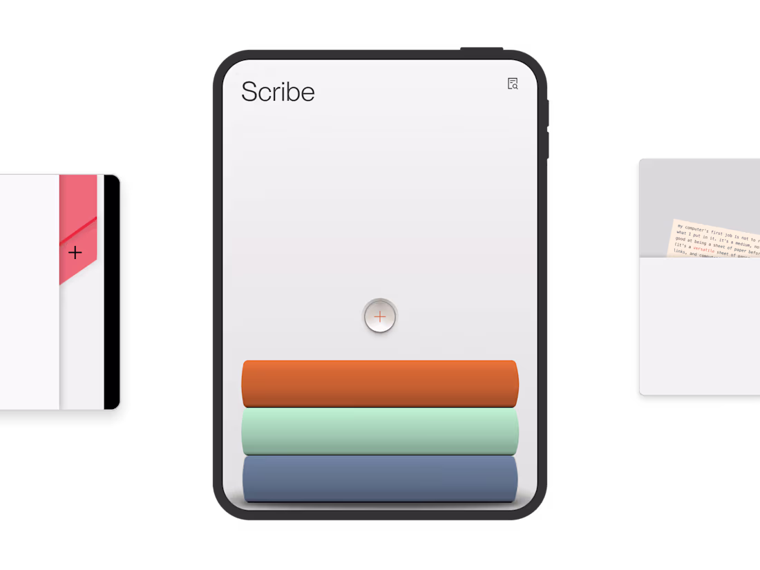 Cover image for Scribe - Prototype