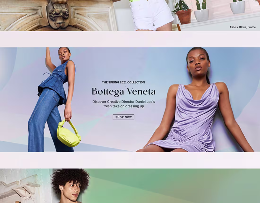 Cover image for Luxury and Fashion Website Homepage and Banner Design