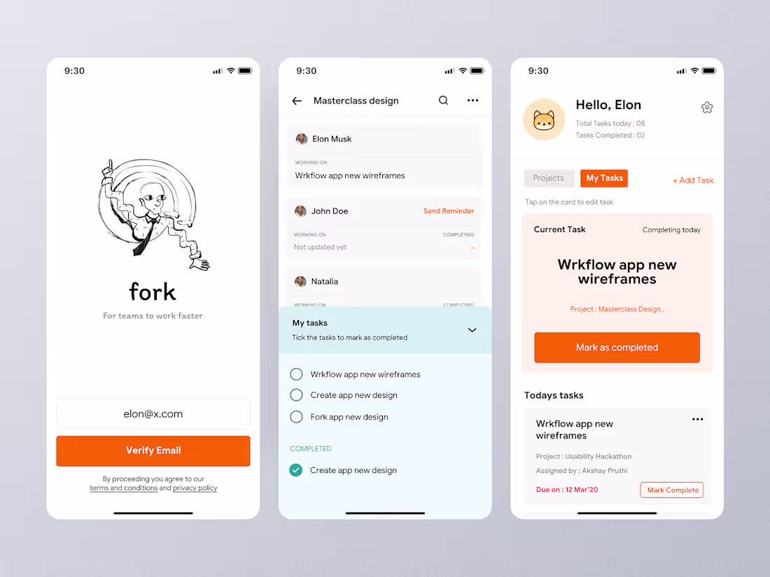 Cover image for Development of Fork Task Management App