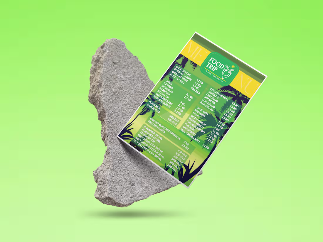 Cover image for Print Design - Menu Design