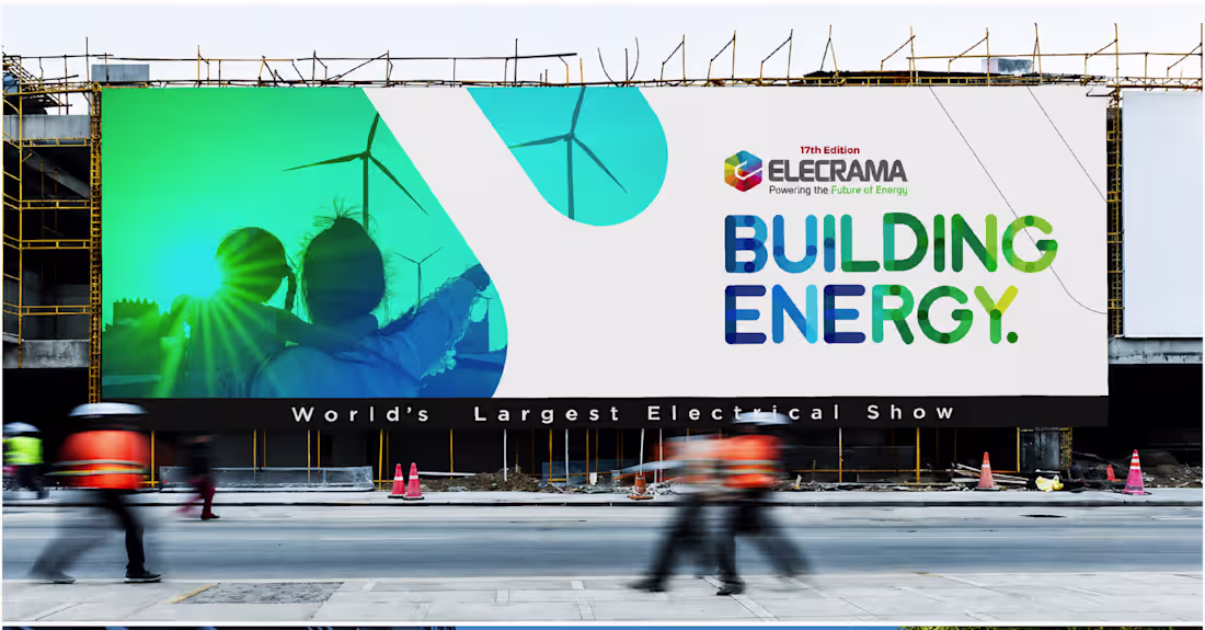 Cover image for ELECRAMA 2027 — Building Energy Visual Identity