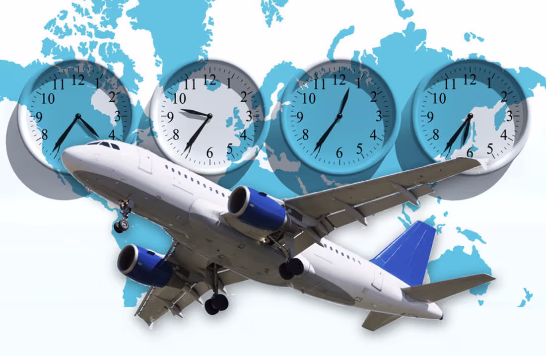Cover image for Jet Lag: Causes, Effects and Remedies