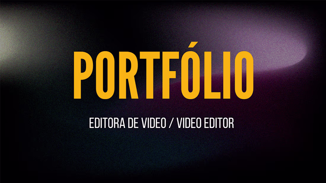 Cover image for https://www.behance.net/gallery/240342503/VIDEO-EDITOR-PORTF...
