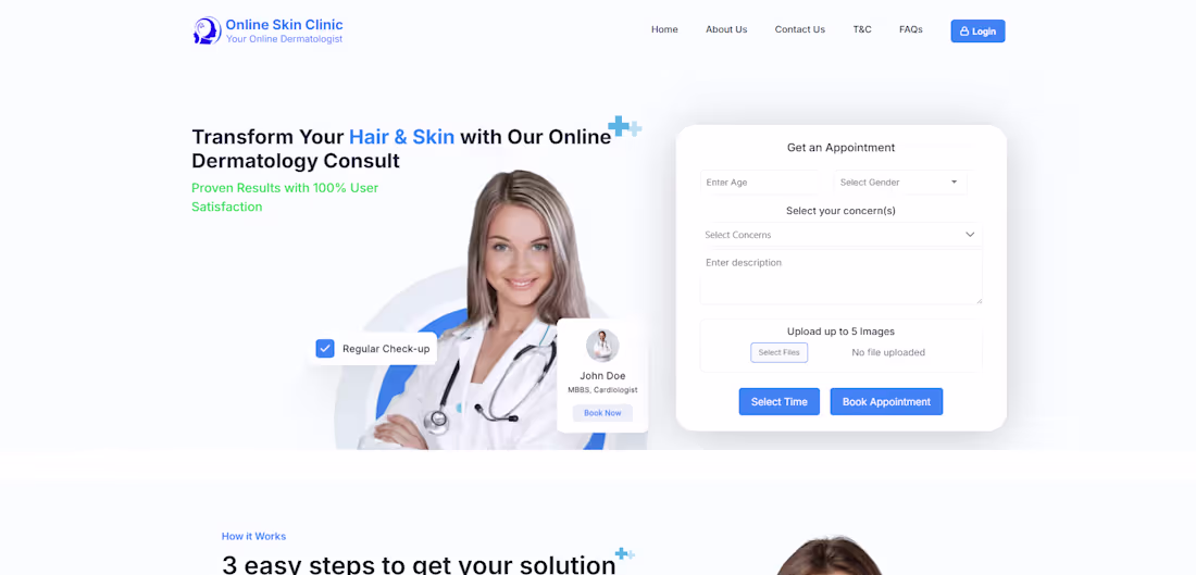 Cover image for Online Skincare Consultations