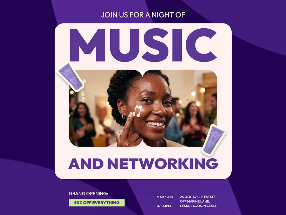 Cover image for Grand Opening Event Poster