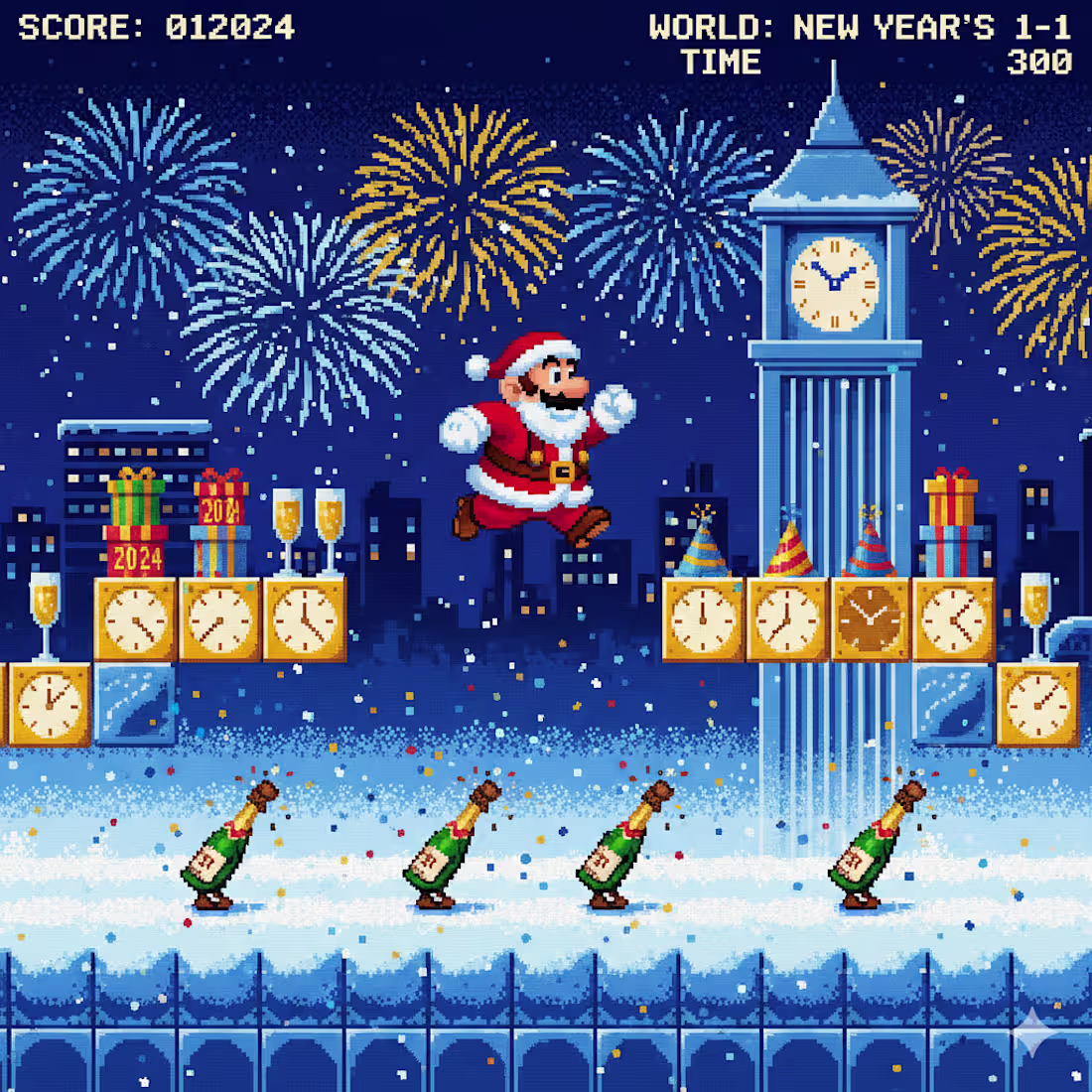 Cover image for Merry Christmas, and Happy New