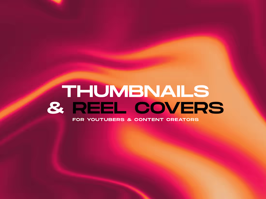 Cover image for YouTube Thumbnails & Reel Covers