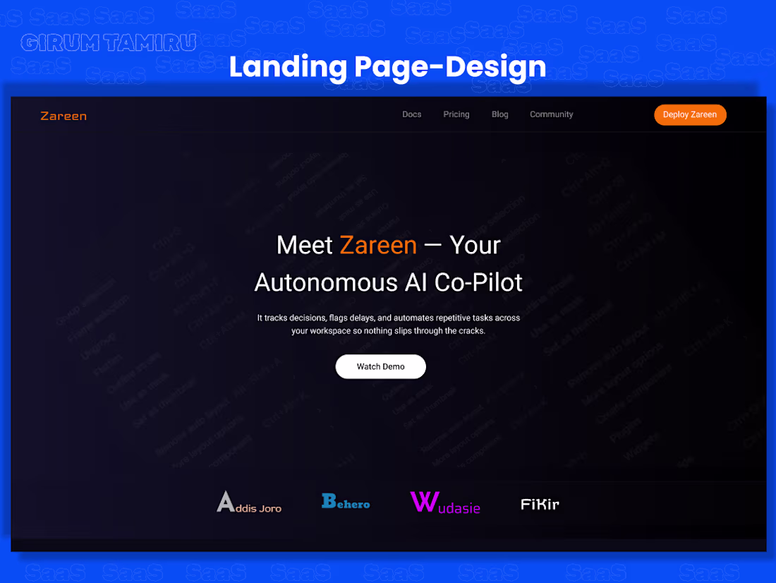 Cover image for Landing Page-Design