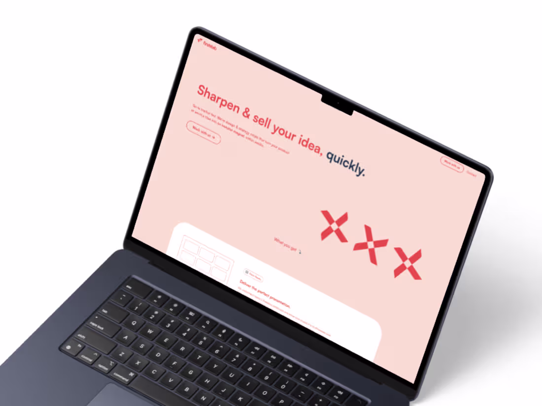 Cover image for Firststab - Framer Website Design