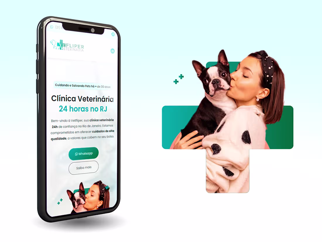 Cover image for Wordpress + Elementor Website - Vet Fliper