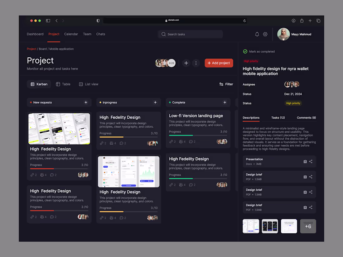 Cover image for Web App UI/UX Design