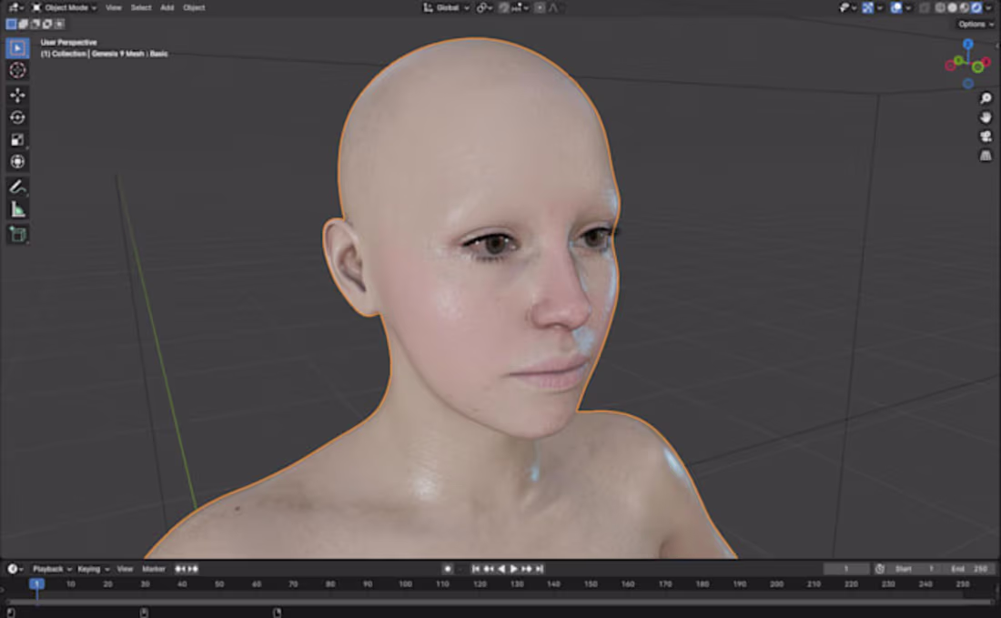 Cover image for I will create metahuman game ready 3d model fully rigged