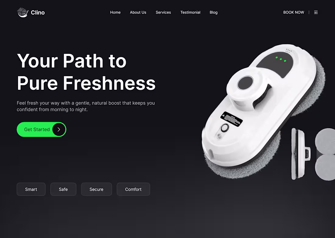 Cover image for Home Services website