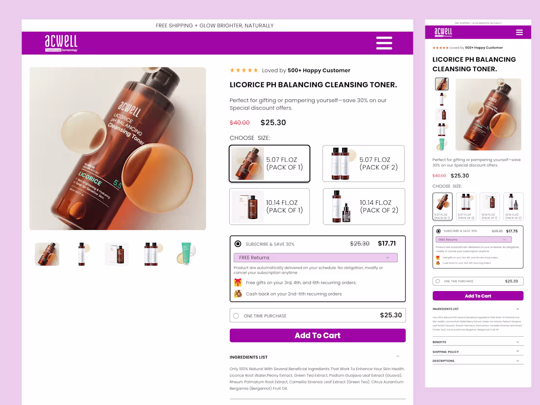 Cover image for ACWELL Licorice product page