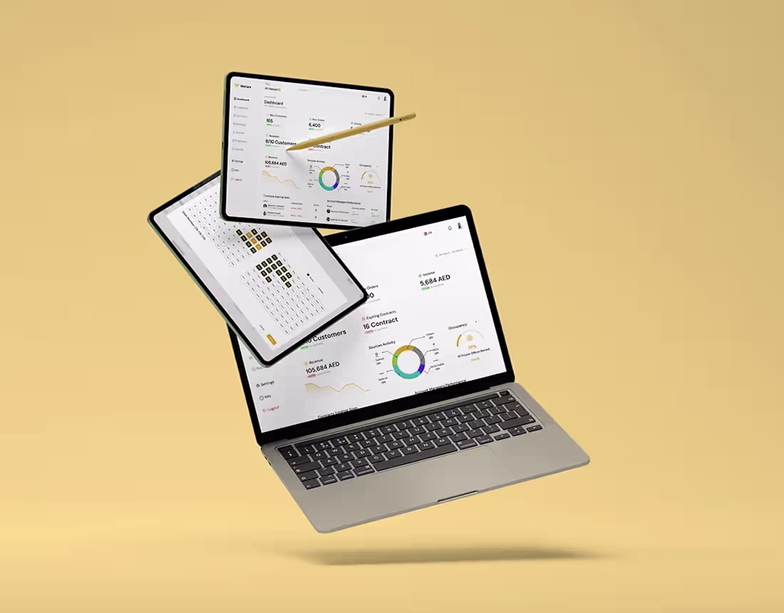 Cover image for Wecare – Company Management Dashboard