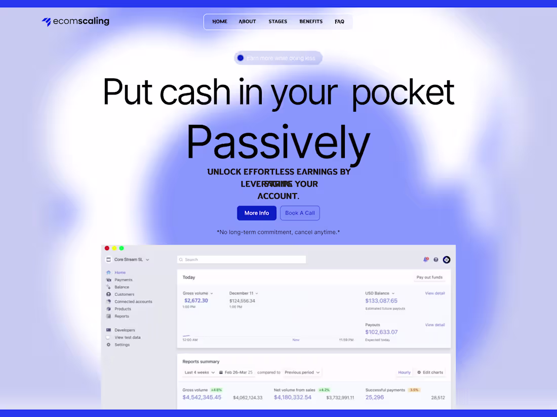 Cover image for Premium SaaS Landing Page –