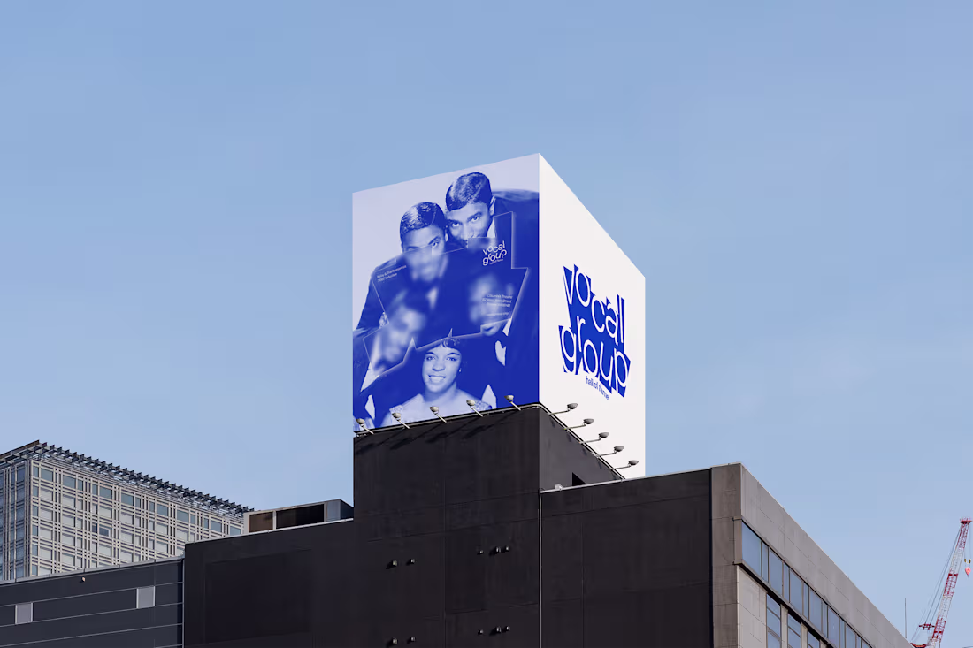 Cover image for Vocal Group Hall of Fame Rebrand