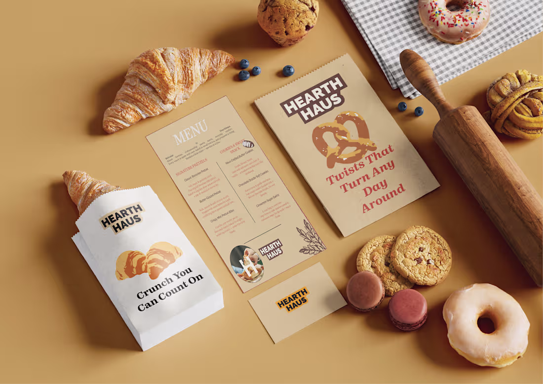 Cover image for Brand Identity-Hearthhaus