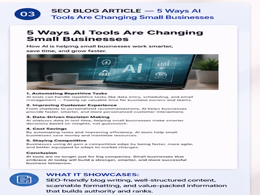 Cover image for This project demonstrates my SEO
