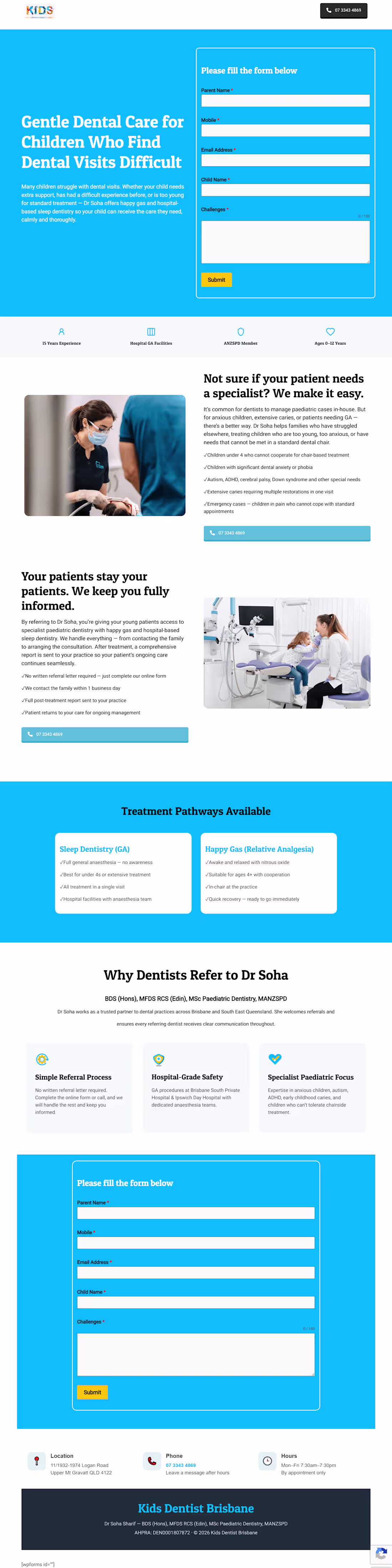 Cover image for Specialist Referral Landing Page