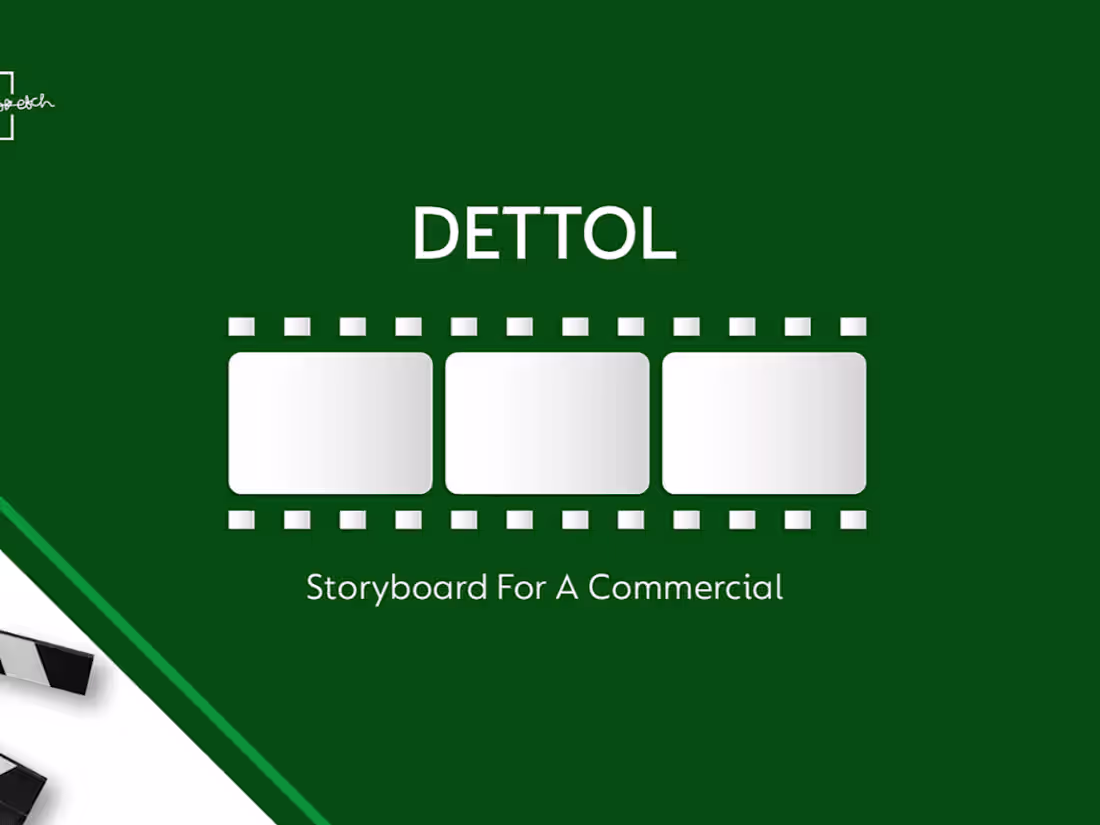 Cover image for Dettol storyboard