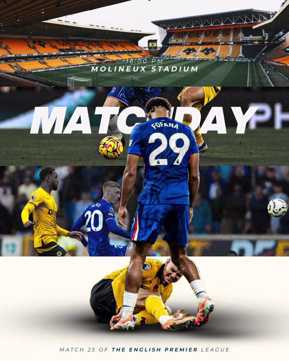 Cover image for MATCH DAY VS WOLVES FOR