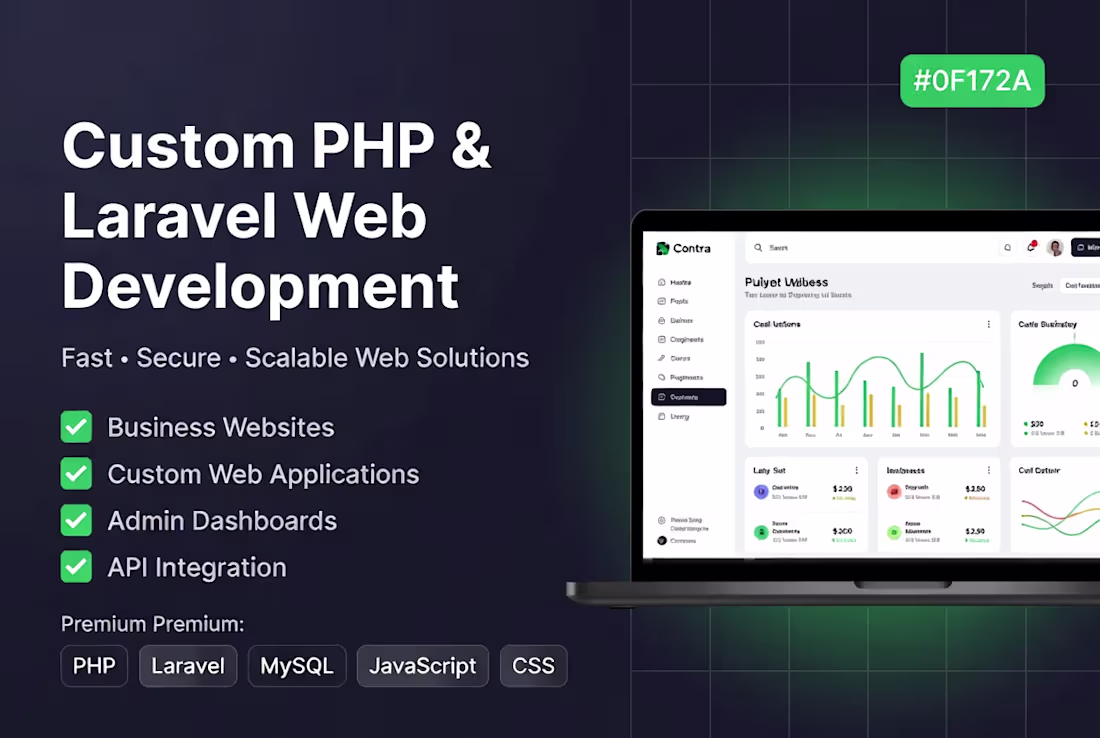 Cover image for Custom PHP Website Development