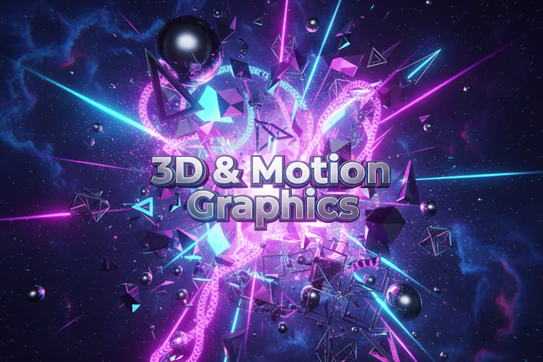 Cover image for 3D & Motion Graphics