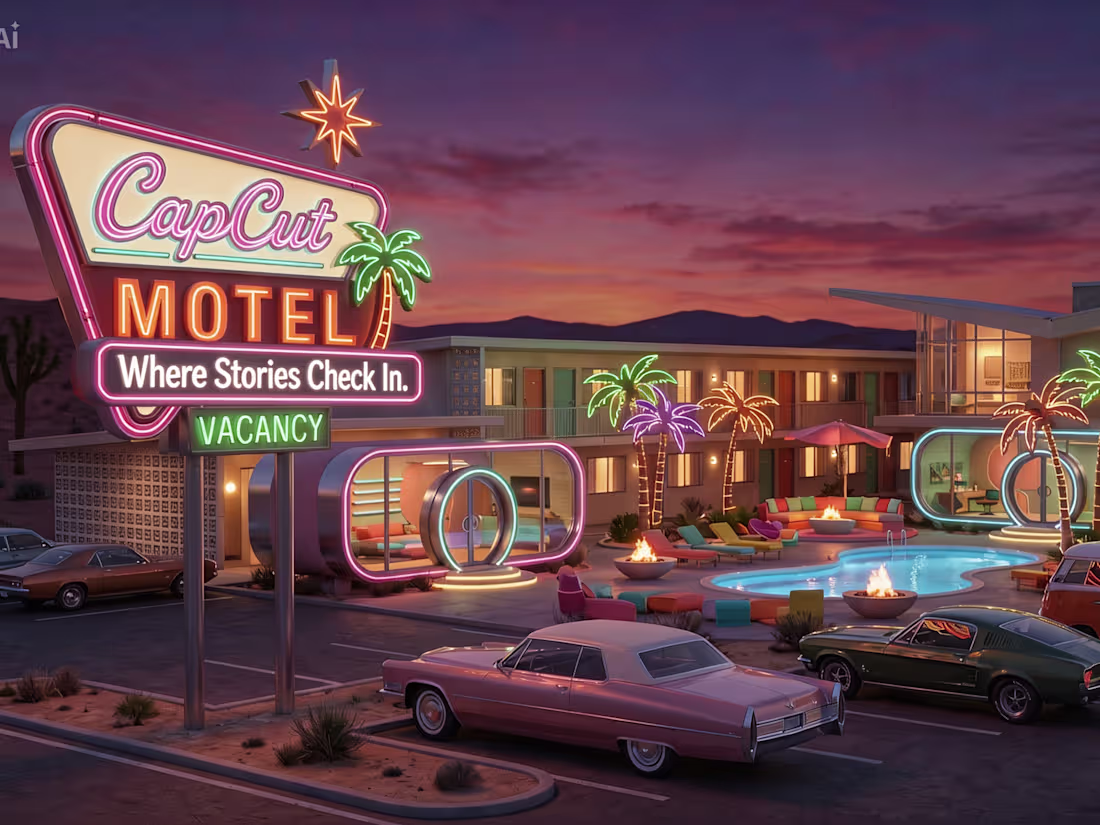 Cover image for CapCut Motel reimagines CapCut as