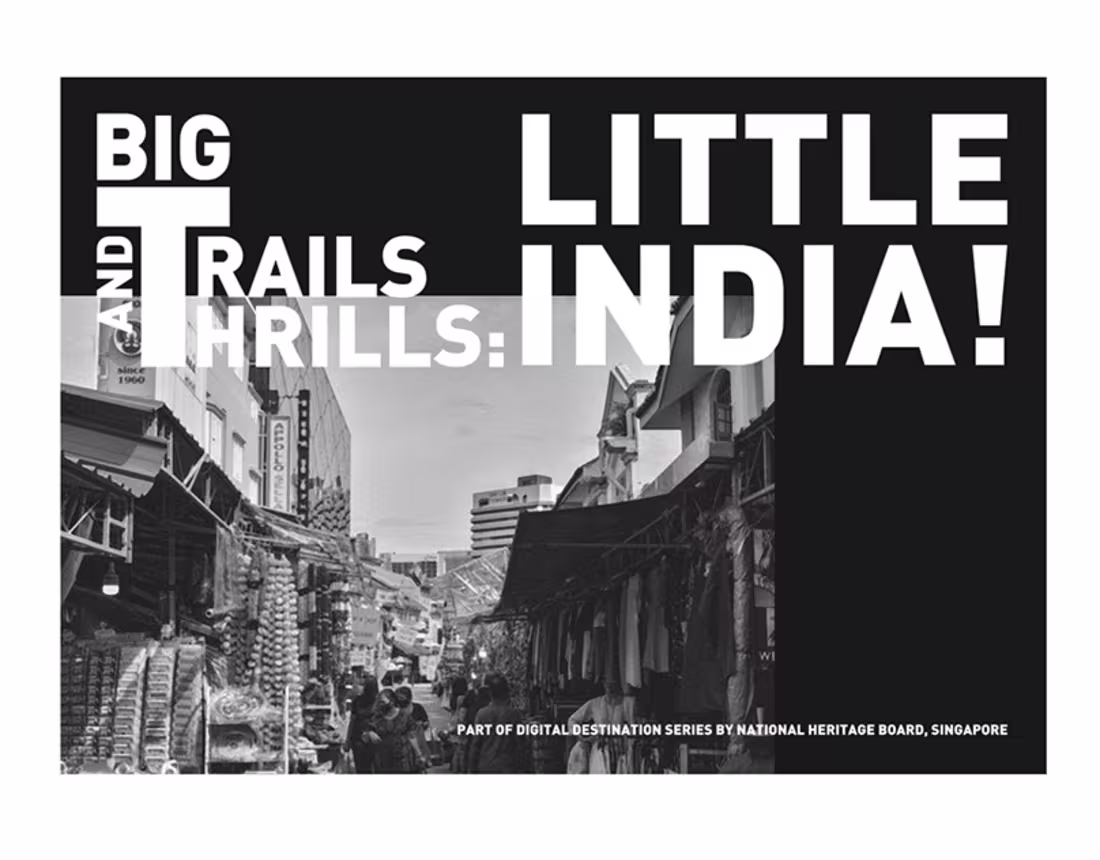 Cover image for Visual Design Little India Brochure Assignment 2022 | Behance