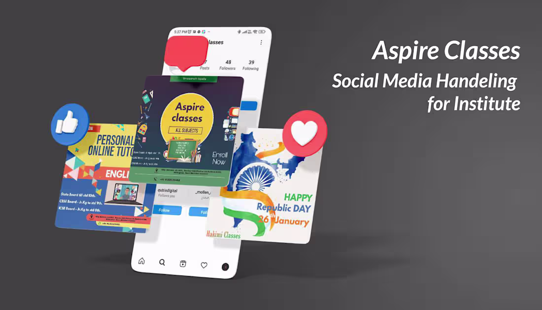 Cover image for Social Media Handling of an Institute