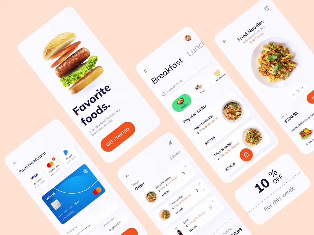 Cover image for Food Mobile App