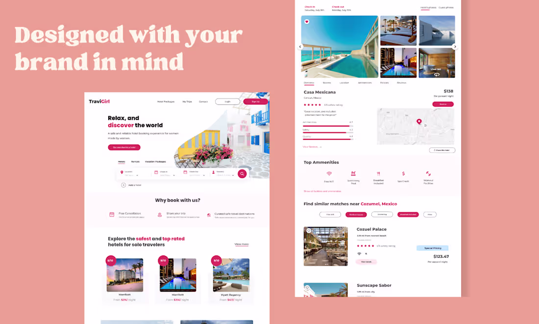 Cover image for Hotel Website Design