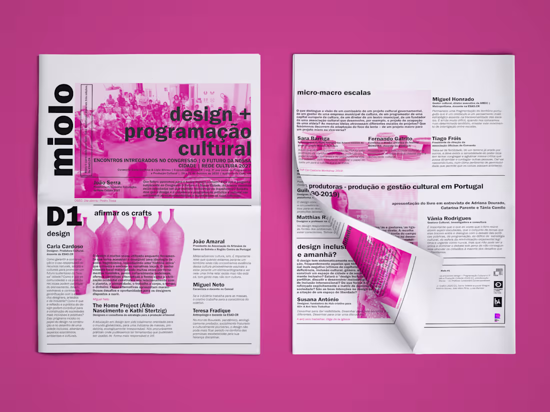 Cover image for Miolo - Jornal Supplement