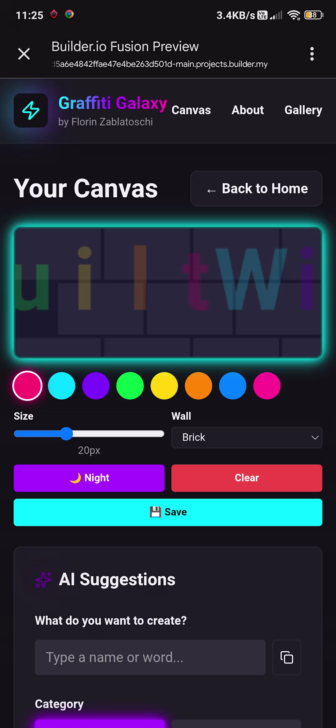 Cover image for Graffiti Galaxy is a next-level interactive web experience w...