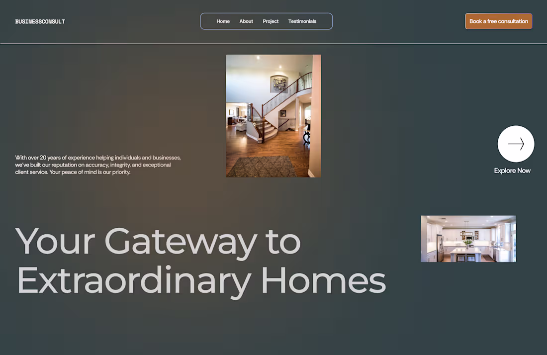 Cover image for Day 2/7: Real estate website