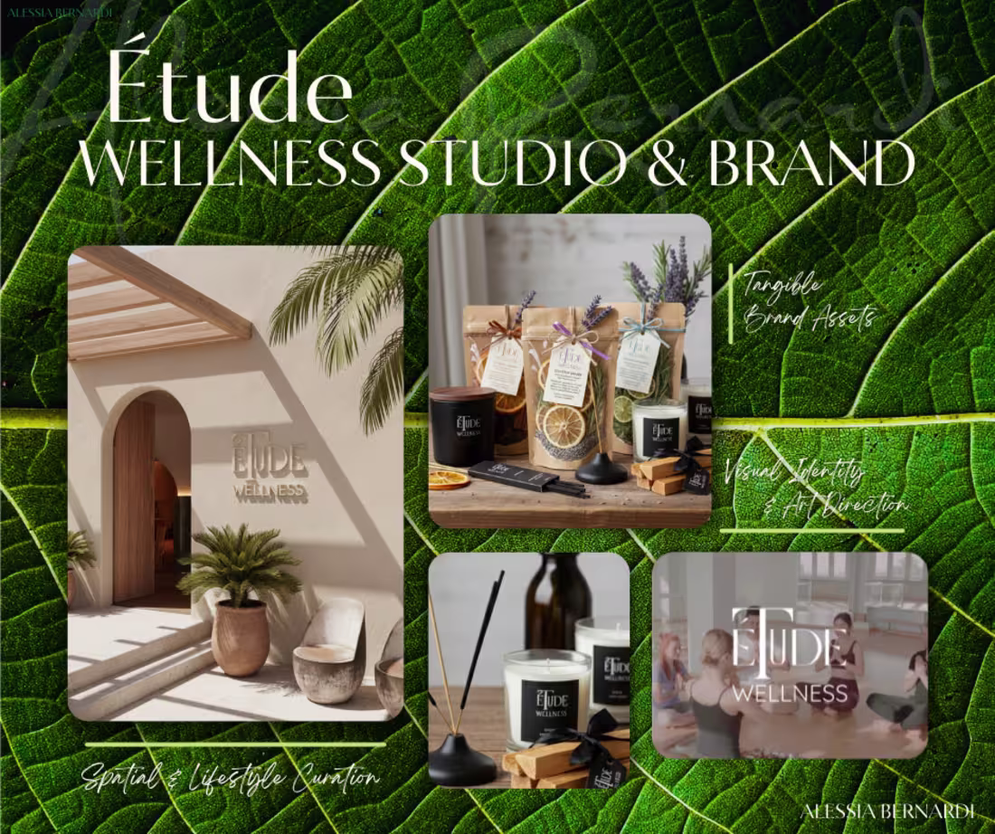 Cover image for Étude Wellness Brand Identity & Creative Direction