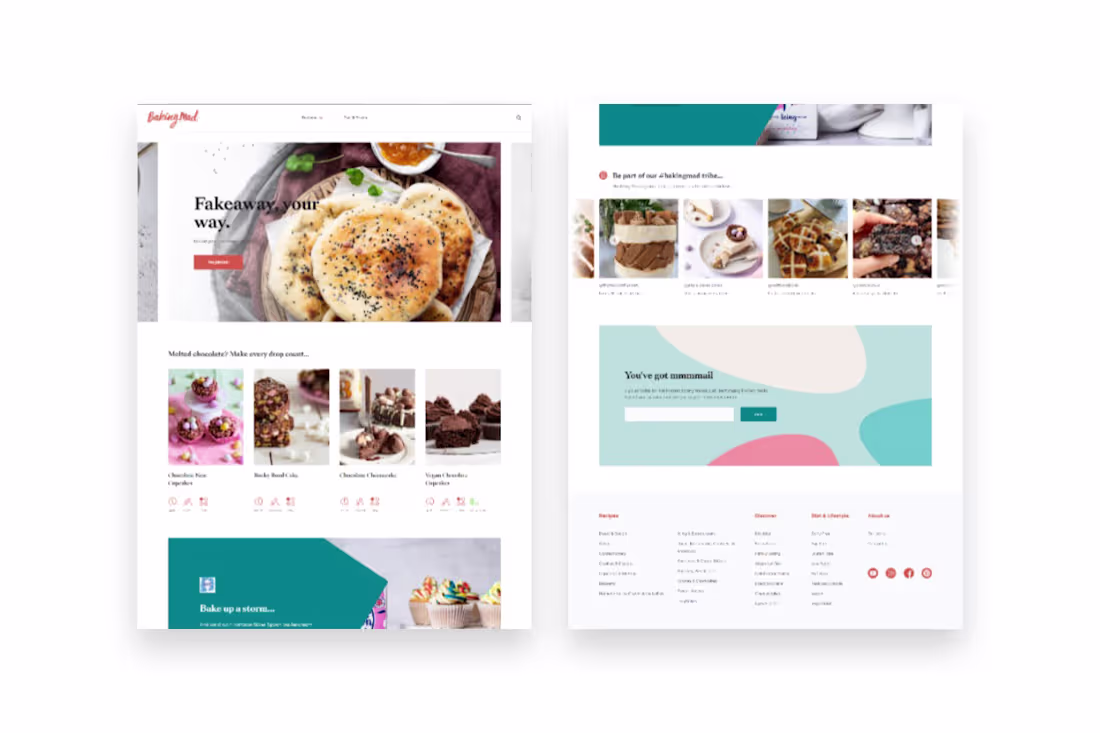 Cover image for Baking Website