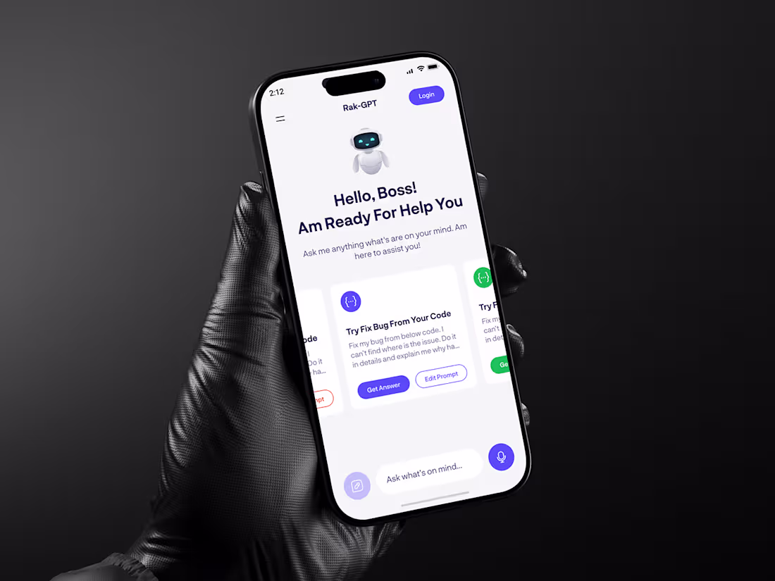Cover image for AI Assistant GPT Mobile App : Rak-GPT