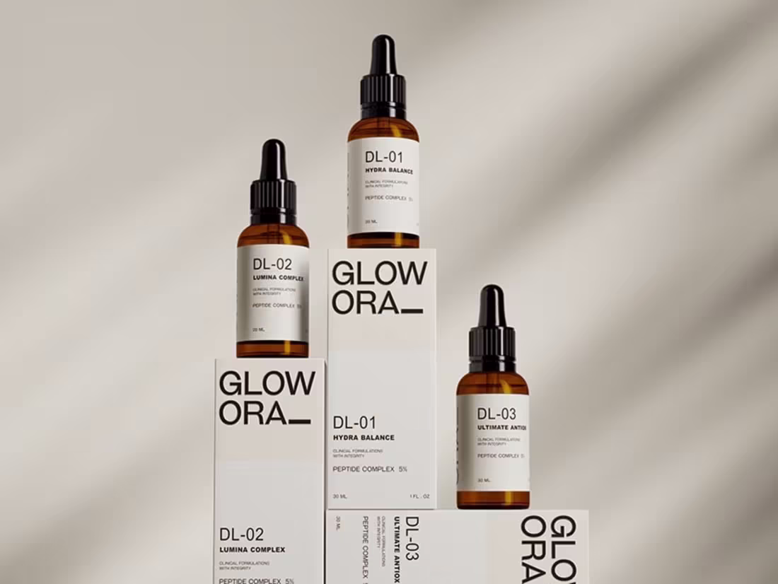 Cover image for GLOW ORA — Brand Identity