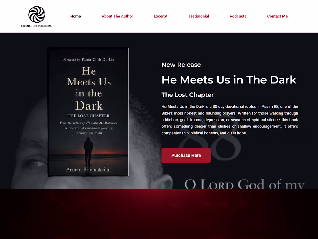 Cover image for A landing page for Arman,