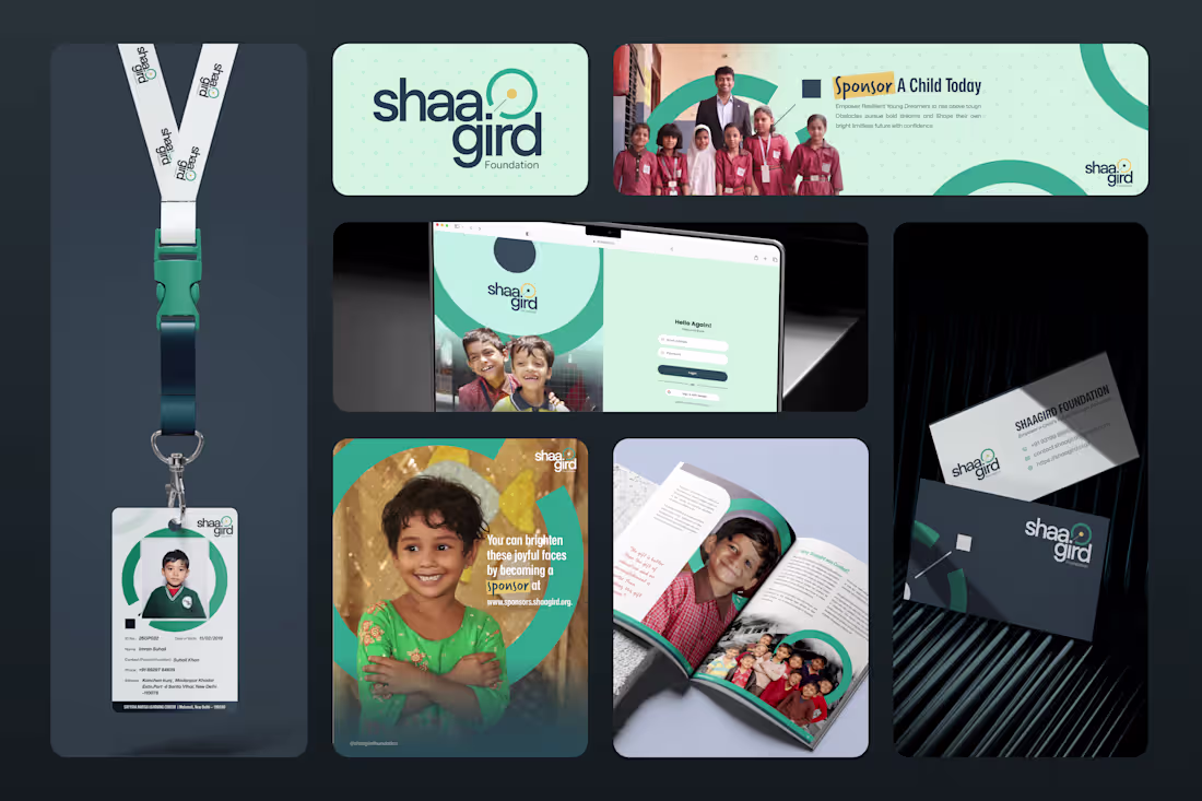 Cover image for Shaagird Foundation Branding